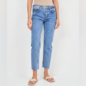 Zara Blue Boyfriend Jeans with Medium‎ Wash